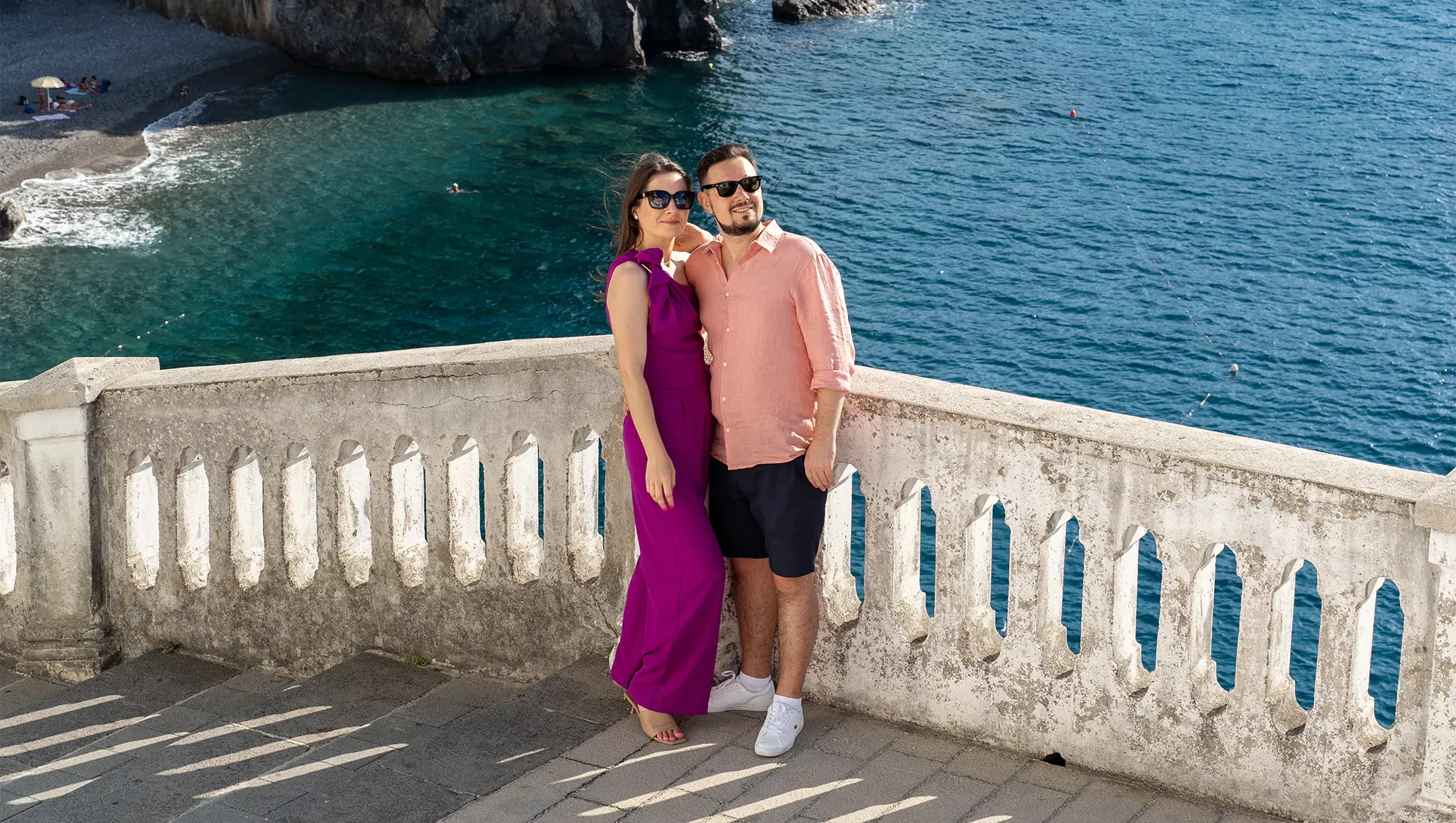 Парная фотосессия в Атрани — Ольга и Марат